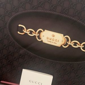 Gucci silk monogram clemenza scarf